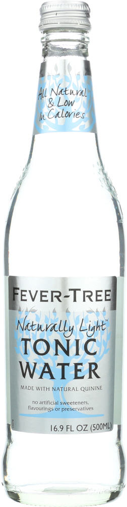 FEVER TREE: Soda Tonic Water Naturally Light, 16.9 fo - 0898195001403