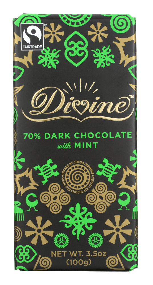 Dark Chocolate With Mint - 898596001033