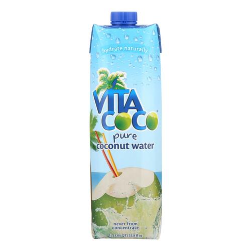 Vita Coco Coconut Water - Pure - Case Of 12 - 1 Liter - 898999000503