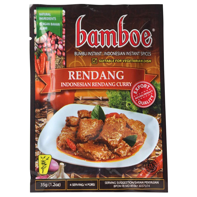 Bumbu Rendang (beef Stew Seasoning) - 1.2oz - 8992735210057