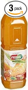  Prigat Mango Juice Drink Kosher For Passover 1.5 Oz. Pack Of 3.  - 899712000008