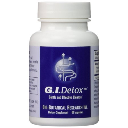Bio-Botanical Research - G.I.Detox Gentle and Effective Cleanse, 60 Capsules - 899870002135