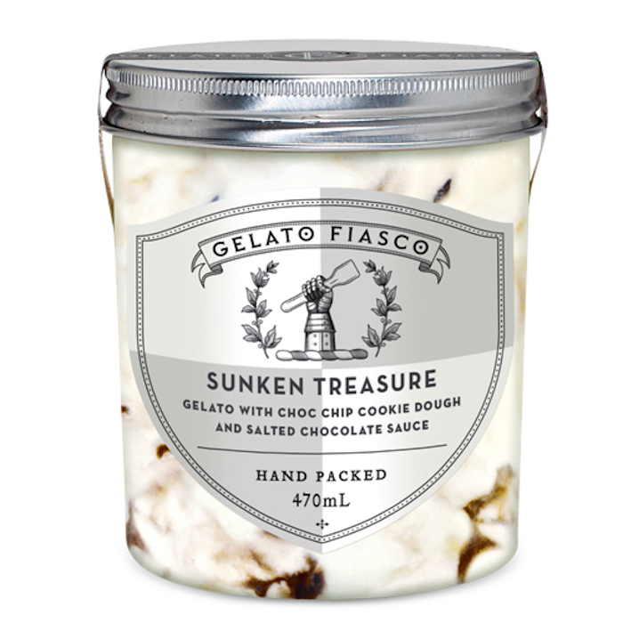 Sunken Treasure Brown Butter Gelato Salty Pretzel Booty Bourbon Truffles, Sunken Treasure - 899977002885