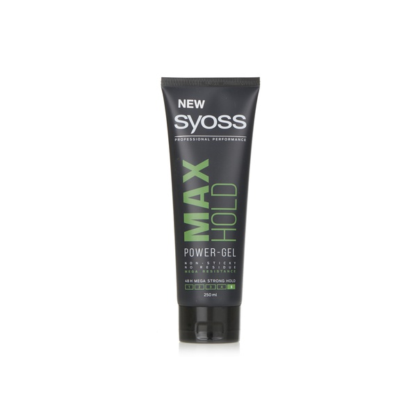 Syoss max hold styling gel 250ml - Waitrose UAE & Partners - 9000100591058