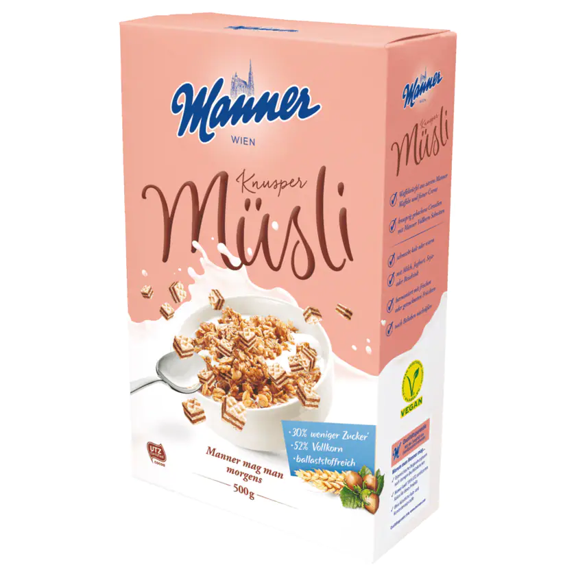 Manner Knusper Müsli 500g - 9000331606101