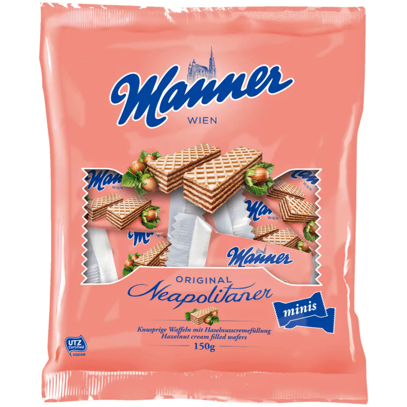 Manner Neapolitaner Minis 150g - 9000331607160
