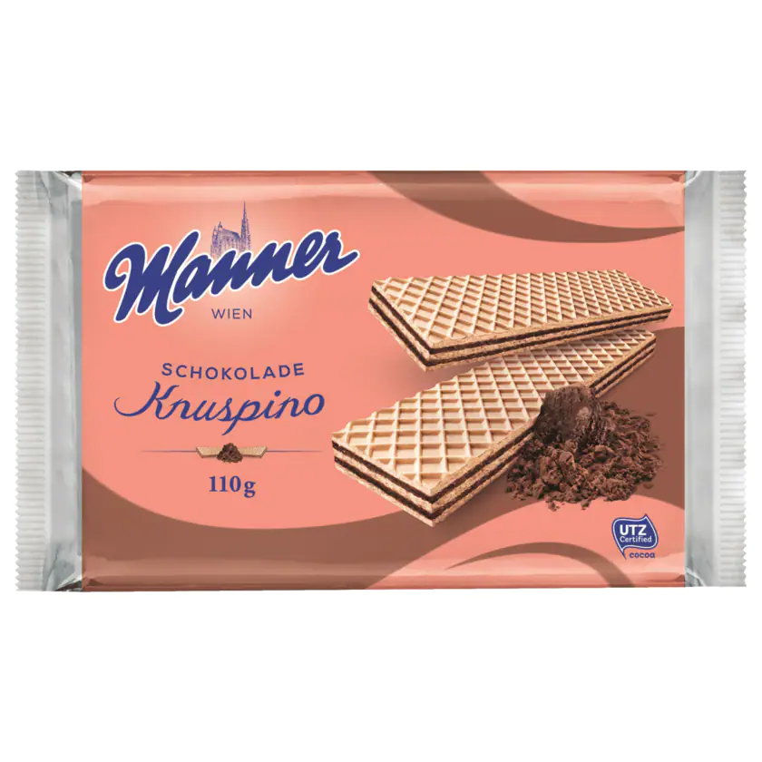 Manner Wien Knuspino Schokolade 110g - 9000331693231