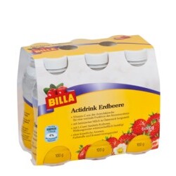 Billa - Actidrink Erdbeere - 9002233012592