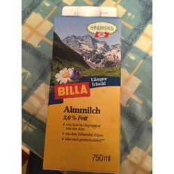 Billa - Almmilch - 750 ml - 9002233029040