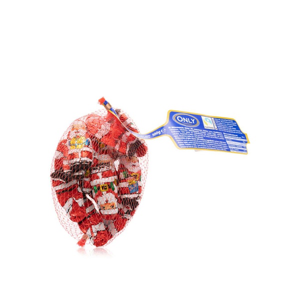 Only milk chocolate Santa nets 100g - Waitrose UAE & Partners - 9002859050725