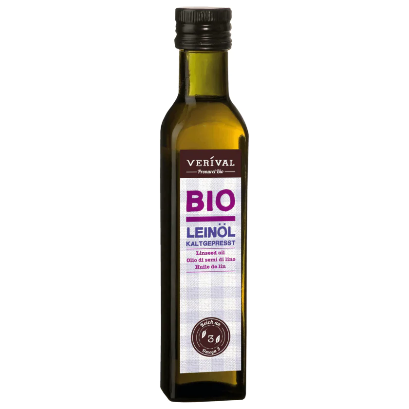 Verival Bio Leinöl 250ml - 9004617000478