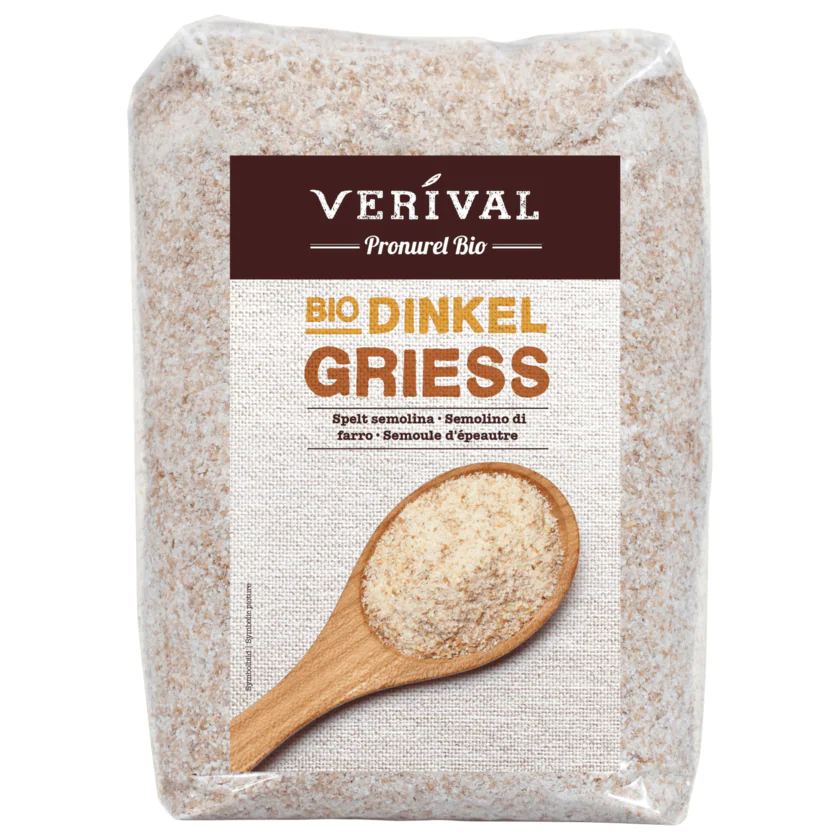 Verival Bio Dinkelgrieß 500g - 9004617002670