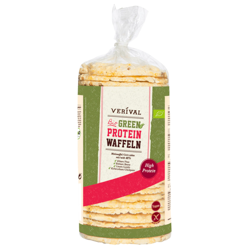 Veríval Bio Protein Waffeln vegan 120g - 9004617070273