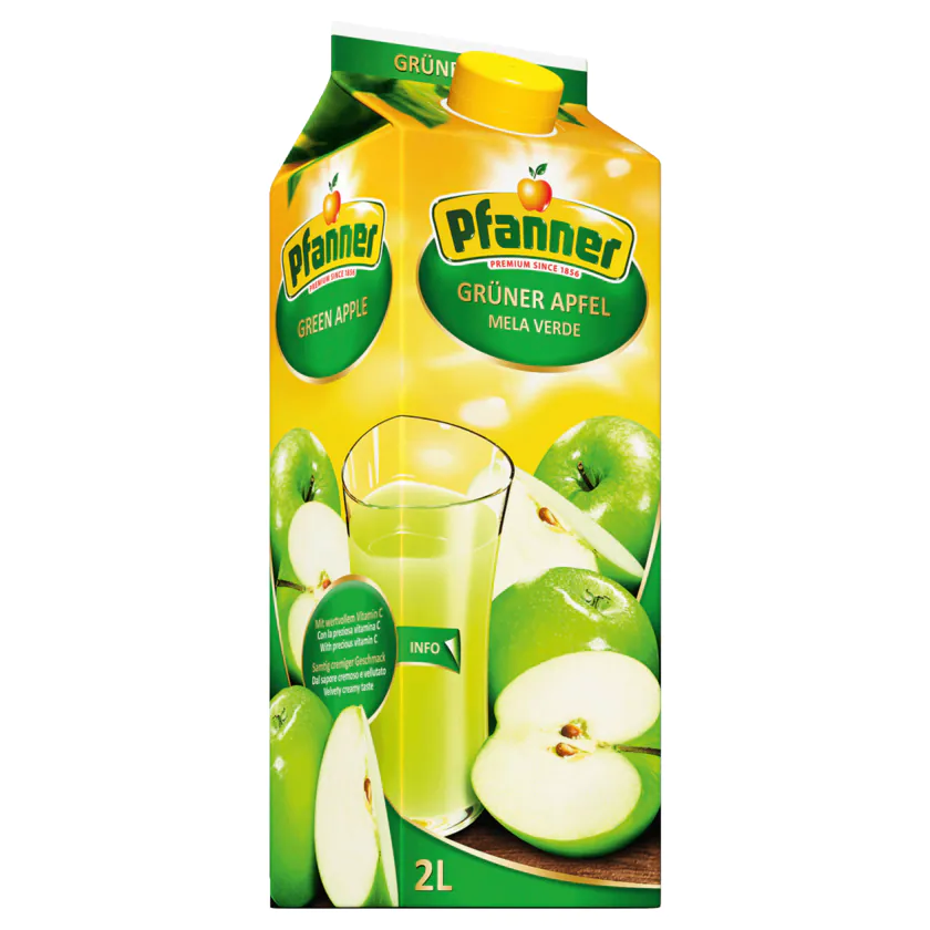 Pfanner Grüner Apfel 2l - 9006900013981