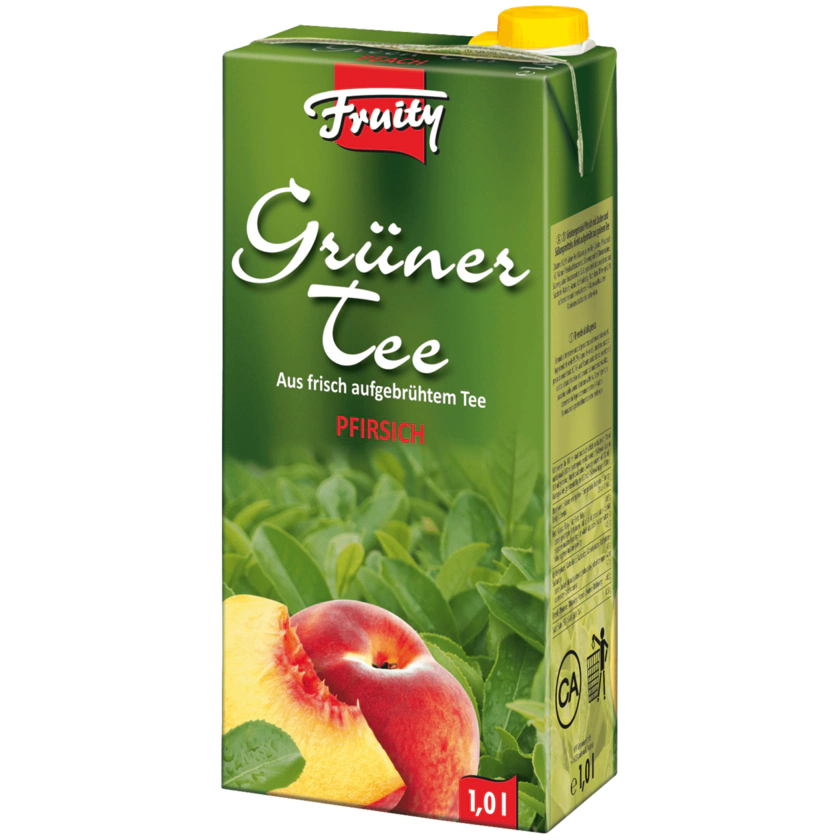 Fruity Grüner Tee Pfirsich 1l - 9006900214708