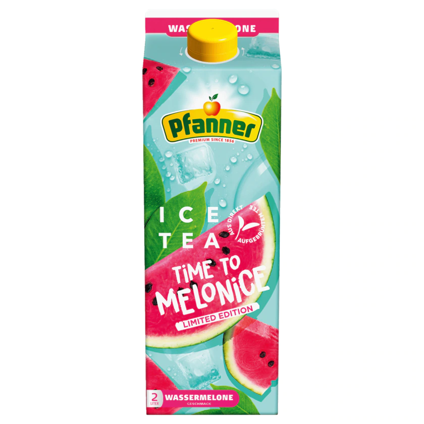 Pfanner Ice Tea Time to Melonice Wassermelone 2l - 9006900226589