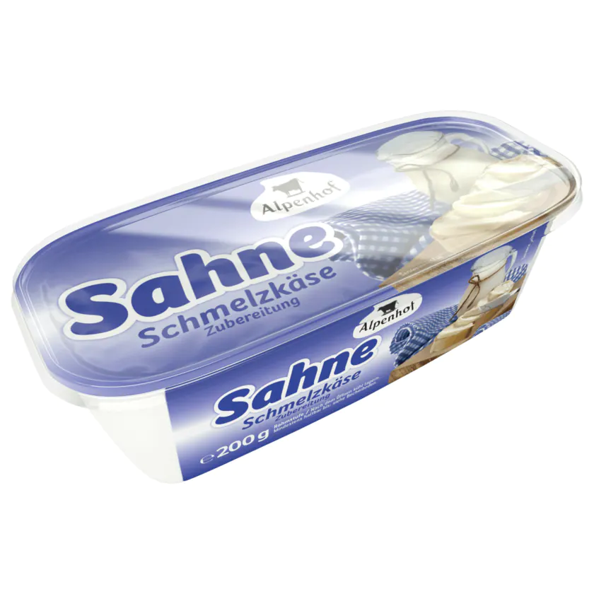 Alpenhof Schmelzkäse Sahne 200g - 9009301005999