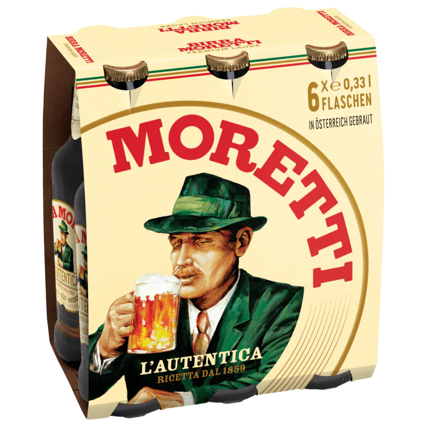 Birra Moretti L'Autentica 6x0,33l - 9028800638576
