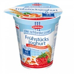 Schärdinger Die schlanke Linie - Frühstücksjoghurt Erdbeere und Ceralien - 9066000156605