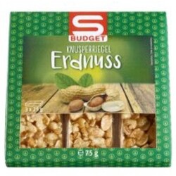 S Budget Knusperriegel Erdnuss - 9100000720685