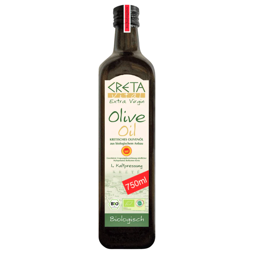 Creta Vital Bio Olivenöl 750ml - 9120014240702