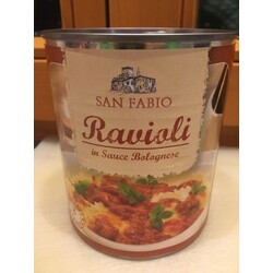San Fabio - Ravioli in Sauce Bolognese - 9120042693105