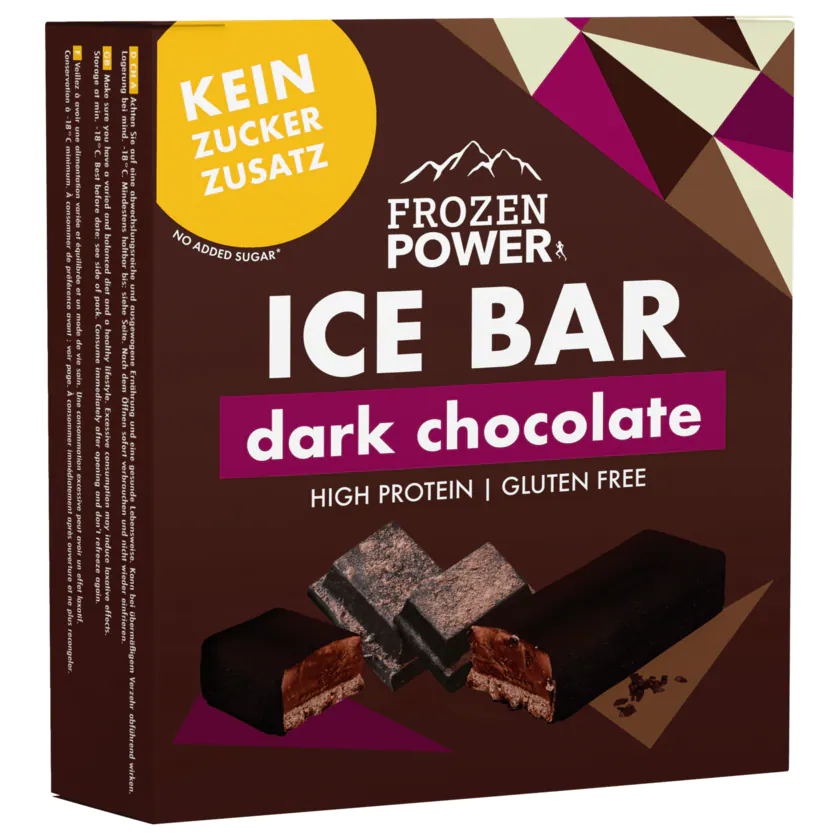 Frozen Power Ice Bar Dark Chocolate 3x50g - 9120070100255