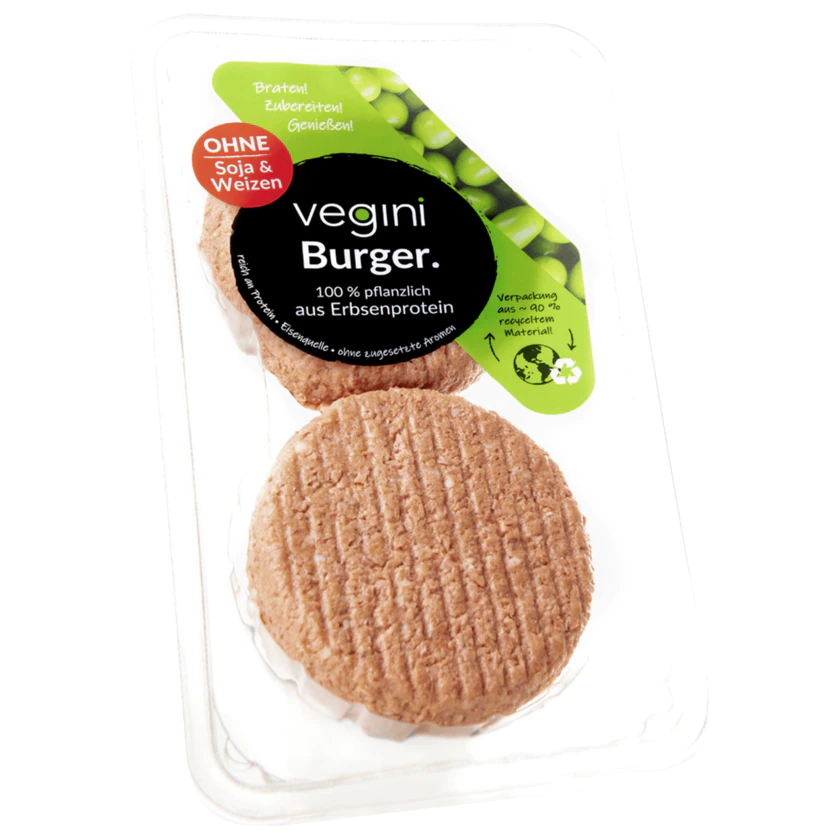 Vegini Burger vegan 227 g - 9120073486530