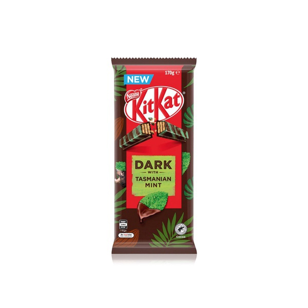 KitKat Tasmanian mint dark chocolate block 170g - Waitrose UAE & Partners - 9300605139480