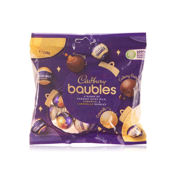 Cadbury mixed baubles bag 228g - Waitrose UAE & Partners - 9300617293330