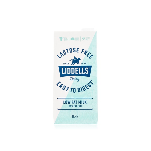 Liddels Lactose Free Low Fat Milk - 9300639601007