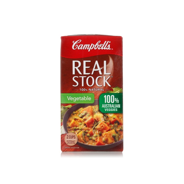 Campbell's real vegetable stock 500ml - Waitrose UAE & Partners - 9300644043458