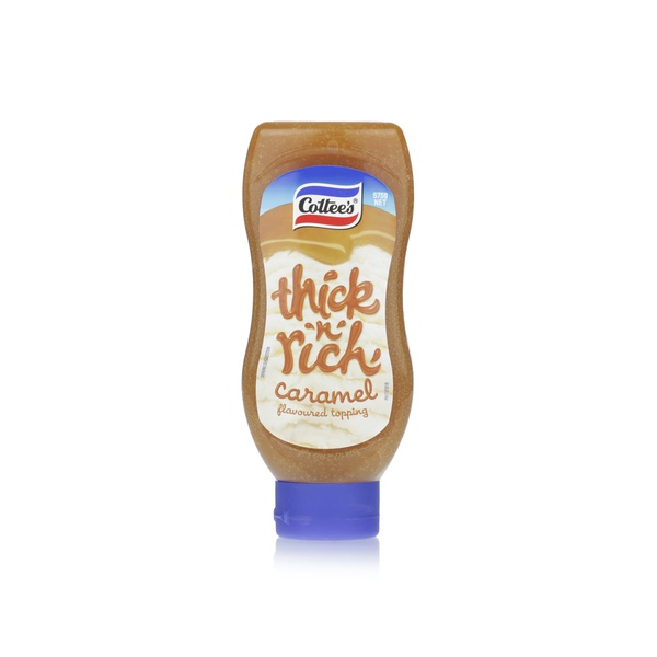 Cottee's squeezy thick n rich caramel topping 575g - Waitrose UAE & Partners - 9300657173739