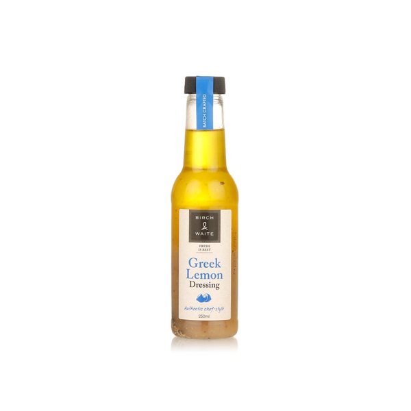 Birch & Waite Greek lemon dressing 250ml - Waitrose UAE & Partners - 9300786050109