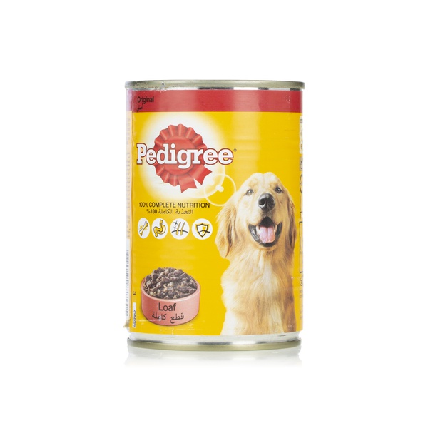 Pedigree original loaf dog food 400g - Waitrose UAE & Partners - 9310022877605