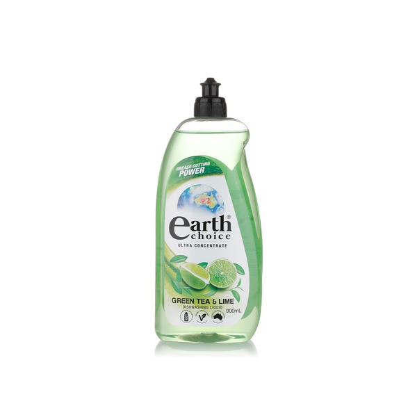 Earth Choice dishwash liquid green tea & lime 900ml - Waitrose UAE & Partners - 9310692112198