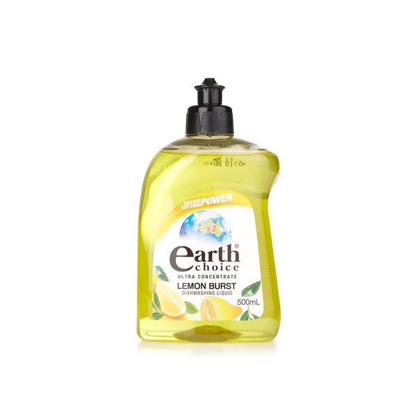 Earth Choice lemon burst dishwashing liquid 500ml - Waitrose UAE & Partners - 9310692112952