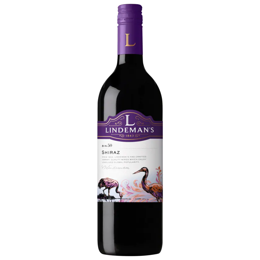 Lindeman's Bin 50 Rotwein Shiraz trocken 0,75l - 9311218119509