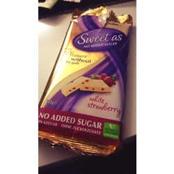 Schokolade - white strawberry - 9311259422798