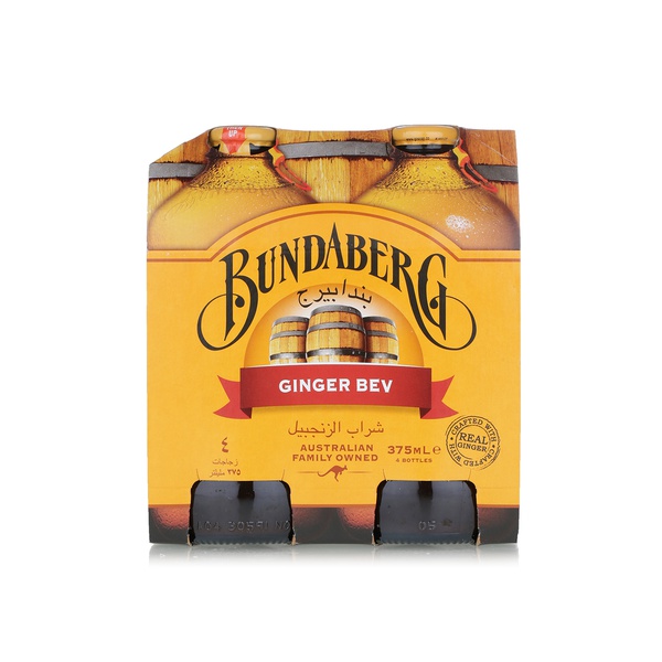 Bundaberg ginger beverage 4 x 375ml - Waitrose UAE & Partners - 9311493001100