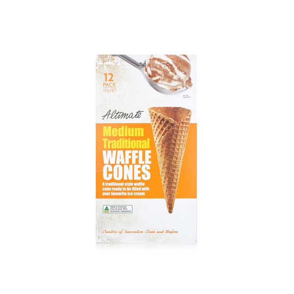 Altimate waffle cones medium 150g - Waitrose UAE & Partners - 9319626000662