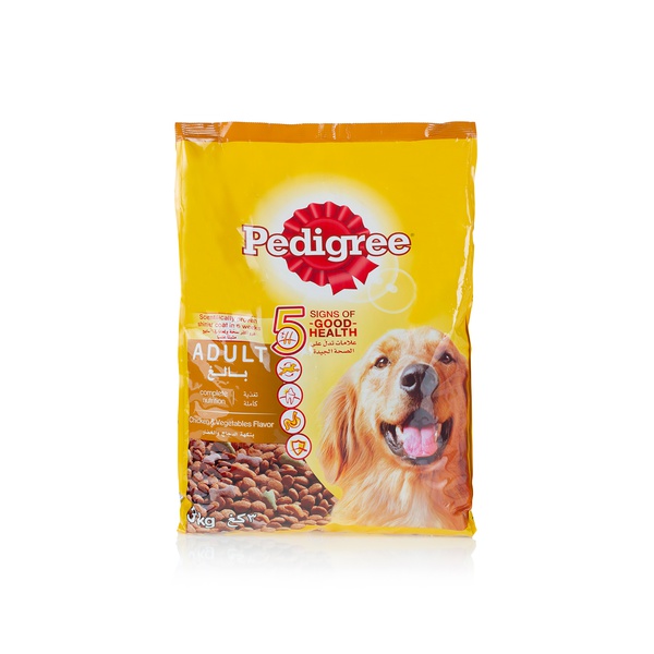 pedigree adult chicken with liver 3kg - Waitrose UAE & Partners - 9334214022963