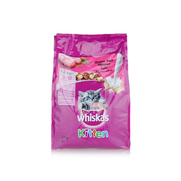 Whiskas kitten ocean fish with milk 1.1kg - Waitrose UAE & Partners - 9334214035123