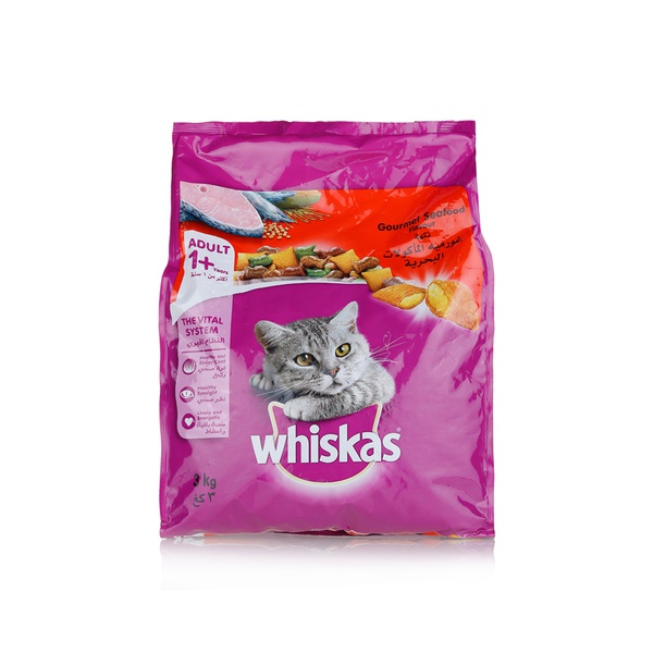 Whiskas gourmet seafood 3kg - Waitrose UAE & Partners - 9334214035208