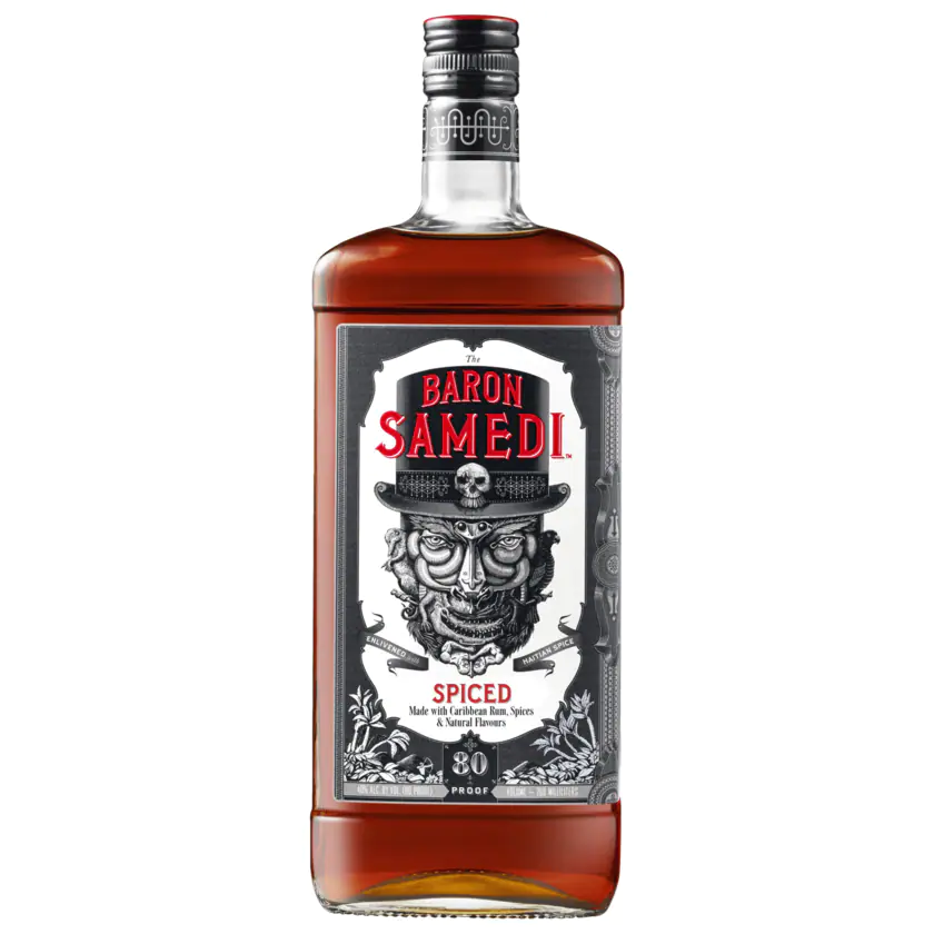 The Baron Samedi Spiced Rum 0,7l - 9343496001641