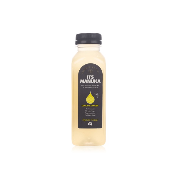 It's Manuka lemon and ginger honey water 350ml - Waitrose UAE & Partners - 9352365000012