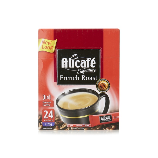 Alicafe signature French roast Coffee 3in1 24s (25g each) - Waitrose UAE & Partners - 9555021508765