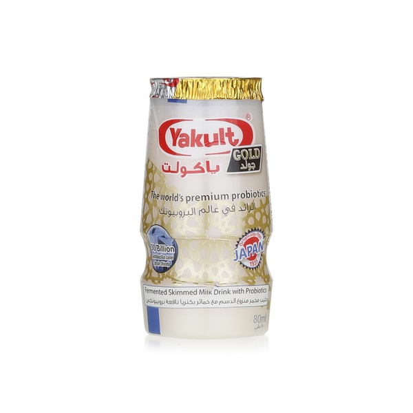 Yakult gold 5x80ml - Waitrose UAE & Partners - 9555246600060